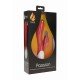 Vibrador Recarregável Rabbit Ponto-G Passion Heating 20cm Vermelho Vibrador Recarregável Rabbit Ponto-G Passion Heating 20cm Vermelho