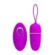 Encha sua vida amorosa com um pouco mais de poder vibratório quando você usar nosso lindo ovo vibratório remoto de 12 funções. Este pequeno brinquedo rosa de bolso é perfeito para aproveitar um pouco de estimulação duran
