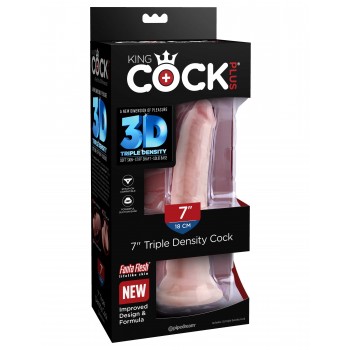 7 Triple Density Cock - Flesh