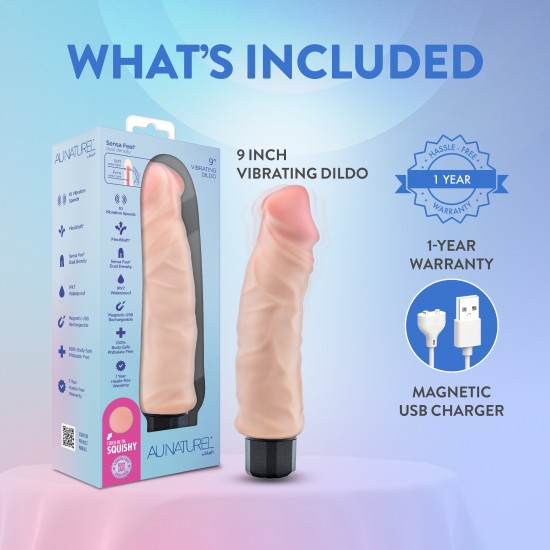 Comece a festa com o Big Easy da Au Naturel! Este vibrador de 23 cm, com seu design sedutor, está sempre pronto para momentos inesquecíveis, combinando energia divertida com realismo para uma experiência profundamente sa
