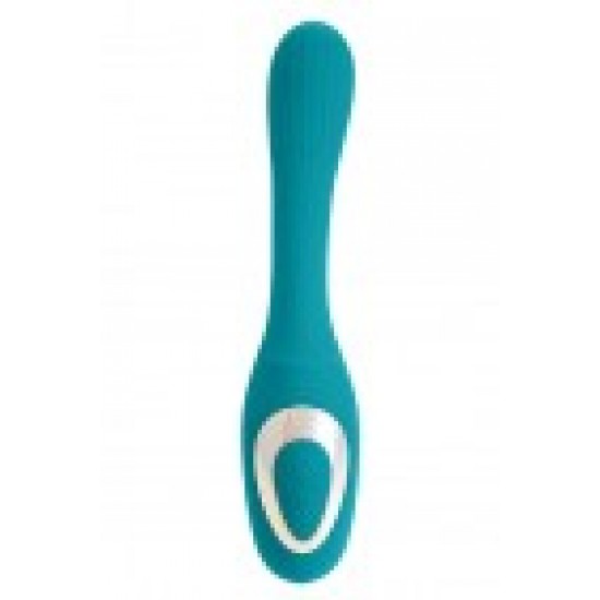 Dual Suction Azul O Dual Suction é um brinquedo de dupla estimulação, para estimular simultaneamente o ponto G e o clitóris. Seu design leve se adapta perfeitamente a todos os tipos de corpo, graças ao seu design. É composto por dois moto