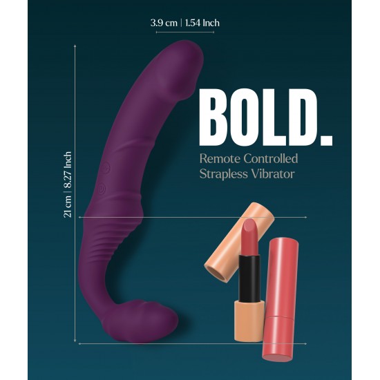 Conheça o STORM, o vibrador sem alças projetado para que você e seu parceiro compartilhem cada pulsação, cada curva e cada momento emocionante. Com seu design ergonômico em silicone seguro para o corpo, o STORM se move n