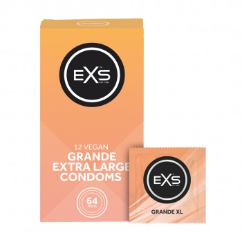 EXS Grande - Extra Large Condoms - 12 