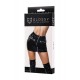 Glossy Billie Skirt – Preto, Tamanho L é uma saia elegante e sensual feita do popular material Wetlook, dando-lhe uma aparência brilhante e luxuosa . A saia se ajusta perfeitamente ao corpo, acentuando as curva