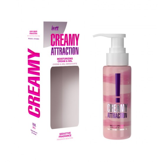 Uma mistura de creme e gel com fragrância sedutora, ideal para hidratação corporal e da pele íntima externa. Modo de usar: Abra a válvula e aplique a quantidade desejada em qualquer parte do corpo.