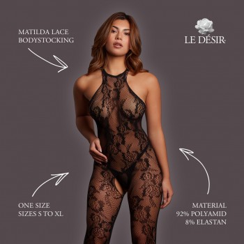 Matilda - Lace Bodystocking - OS