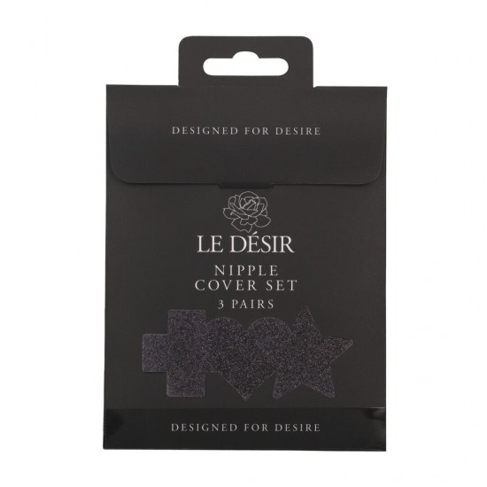 Ouse revelar, mas deixe apenas o suficiente para a imaginação. Este sedutor conjunto de protetores de mamilos adiciona um toque ousado e elegante aos seus momentos íntimos. Projetado para despertar o desejo, contém três