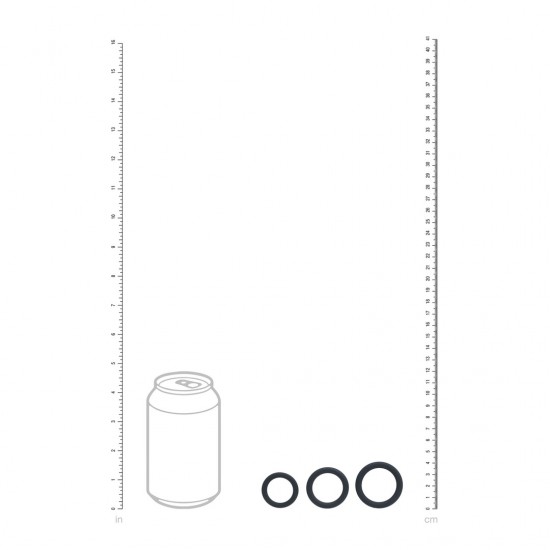 Eleve seu jogo com este trio essencial da coleção LEVELZ. Este conjunto inclui três anéis penianos de silicone seguros para o corpo, nos tamanhos extra pequeno, pequeno e médio, perfeitos para uso com eixo, pênis e testí