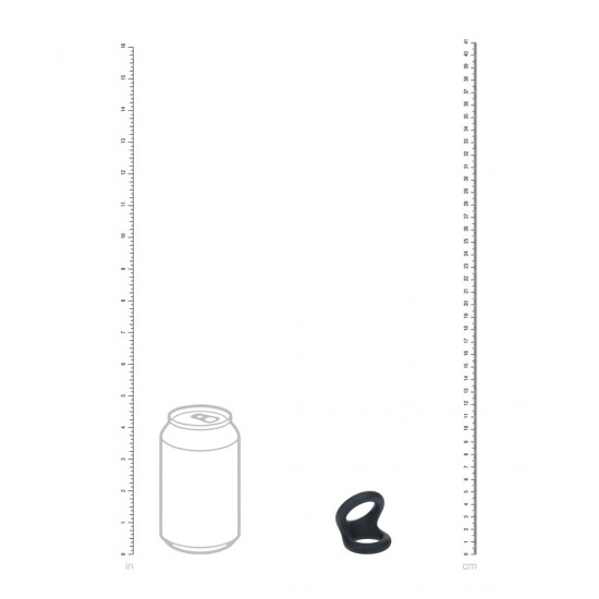 Dobre a sensação com este anel peniano de alça dupla da coleção LEVELZ. Projetado para segurar tanto o pênis quanto as bolas, o Double O aumenta a força da ereção, proporcionando pressão extra e durabilidade. Feito de si