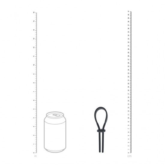 Encontre o ajuste perfeito com este anel peniano ajustável da coleção LEVELZ. Projetado com um anel flexível de silicone e trava deslizante, este anel não vibratório oferece tensão e controle personalizados, ideal para i