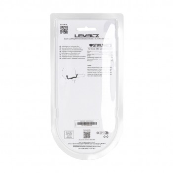 Anel peniano duplo silicone com estimulador anal 