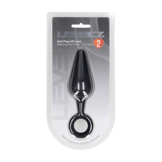 Refinado para precisão, este plug anal pontiagudo da coleção LEVELZ oferece estimulação elegante com controle total. Feito de silicone premium, este design Level 2 apresenta uma ponta fina e cônica para fácil inserção e