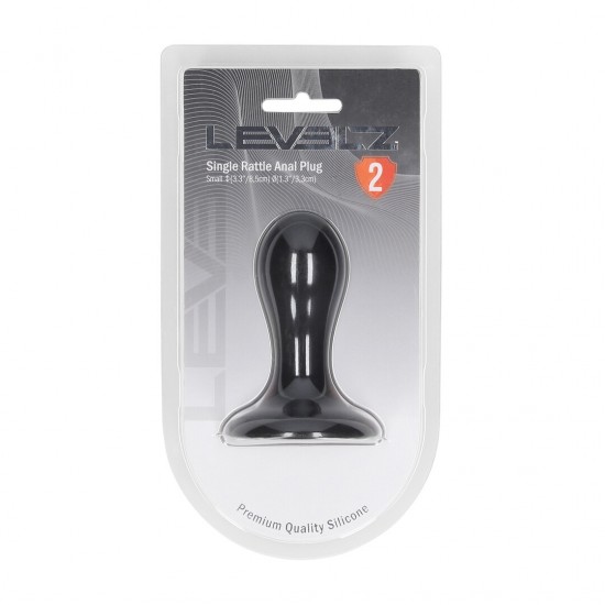 Sinta cada movimento com o plug-in chocalho da coleção LEVELZ. Feito de silicone premium, este design Level 2 apresenta um corpo suave em formato de bulbo com um chocalho interno leve que responde aos seus movimentos, cr