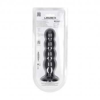 Plug anal de silicone líquido Quad Rattle - XL 