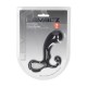 Massajador da próstata de silicone com alça - M - Preto Acerte o ponto certo sempre com este estimulador de próstata da coleção LEVELZ. Feito de silicone premium, este design Level 2 oferece uma versão única do formato clássico de um estimulador, com curvas suaves e ângulos p