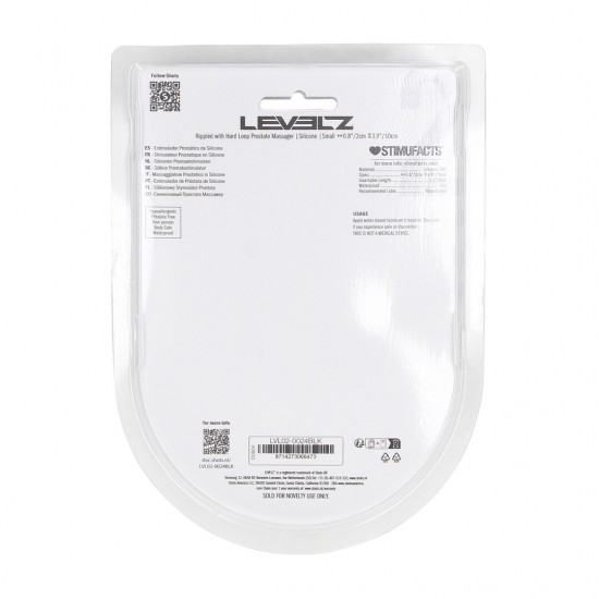 Acerte o ponto certo sempre com este estimulador de próstata da coleção LEVELZ. Feito de silicone premium, este design Level 2 oferece uma versão única do formato clássico de um estimulador, com curvas suaves e ângulos p