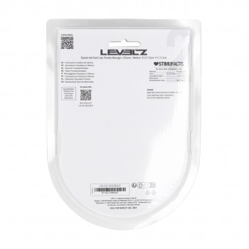 Estimulador da próstata de silicone ondulado - M 