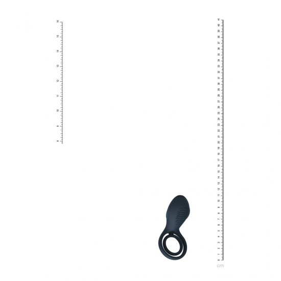 Aumente a intensidade com o anel peniano vibratório da coleção LEVELZ. Feito em silicone premium, este design Level 3 combina a firmeza e a ereção de um anel peniano clássico com a potência adicional da vibração direcion