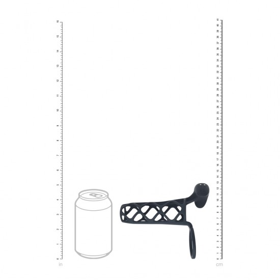 Eleve seu desempenho com a capa vibratória para pênis e testículos da coleção LEVELZ. Feito em silicone premium, este design da Level 3 apresenta uma capa confortável que envolve tanto o pênis quanto os testículos para m