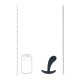 Explore o prazer profundo e direcionado com o Plug Anal Vibrador de Próstata, projetado para proporcionar uma estimulação interna potente. Com formato curvo e ergonômico e motor potente, este plug massageia a próstata co