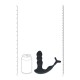 Estimulador da próstata de silicone com cabeça giratória e vibração dupla com anel peniano e escrotal - Preto Intensifique o seu prazer com o Estimulador de Próstata com Cabeça Dupla Vibratória e Rotativa. Projetado para máxima estimulação, este brinquedo avançado possui uma cabeça massajadora giratória e dois motores vibratório