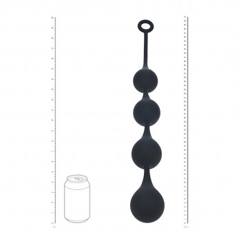Bolas anais de silicone em forma de gota - XL - 50 mm 