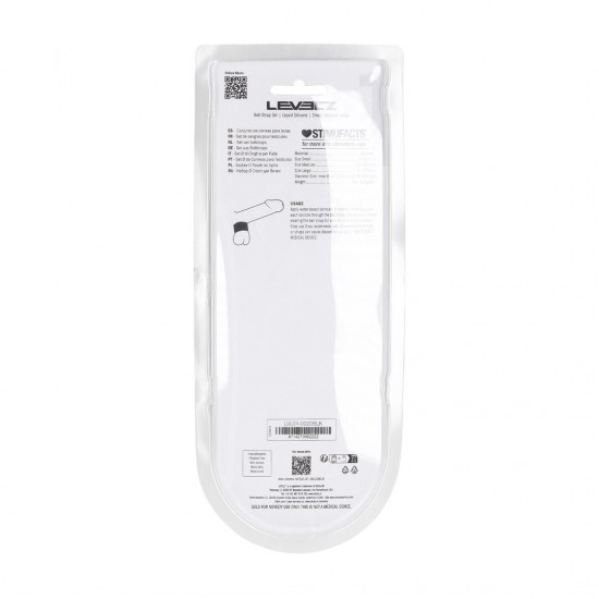 Ultrapasse os limites com este extensor de testículos firme, porém flexível, da coleção LEVELZ. Feito de silicone premium e seguro para o corpo, este extensor não vibratório oferece uma aderência firme para maior tensão