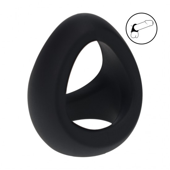Assuma o controle total com o Tri-O Ring da coleção LEVELZ. Com três alças conectadas para eixo, pênis e testículos, e suporte completo, este anel sem vibração maximiza a pressão e prolonga o prazer. Feito de silicone pr