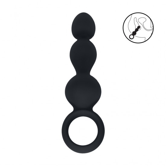 Explore o equilíbrio perfeito entre suavidade e sensação com a sonda anal com esferas da coleção LEVELZ. Confeccionada em silicone premium, esta sonda Level 2 apresenta um eixo curto e flexível com uma série de esferas a