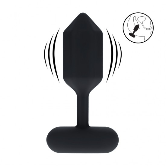 Explore uma sensação única com o Plug Anal Vibratório Hexagonal Médio. Com uma cabeça lisa e hexagonal com nervuras suaves, este plug proporciona uma textura estimulante a cada movimento. Seu tamanho médio atinge o equil