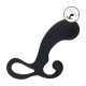 Massajador da próstata de silicone com alça - M - Preto Acerte o ponto certo sempre com este estimulador de próstata da coleção LEVELZ. Feito de silicone premium, este design Level 2 oferece uma versão única do formato clássico de um estimulador, com curvas suaves e ângulos p