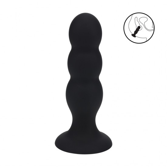 Prepare-se para a estimulação dinâmica com o plug vibrador triplo da coleção LEVELZ. Feito de silicone premium, este design Level 2 apresenta três bulbos suaves e de tamanho progressivo, além de um chocalho interno leve