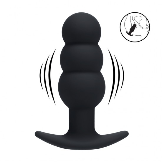 Experimente ondas de prazer com o Plug Anal Vibratório Tri Bulb, desenvolvido para estimulação profunda e rítmica. Seu formato diferenciado de três bulbos proporciona uma sensação gradual e completa, com cada contorno pr