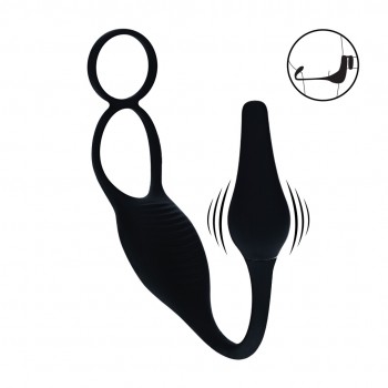 Vibrating Silicone Prostate Stimulator 