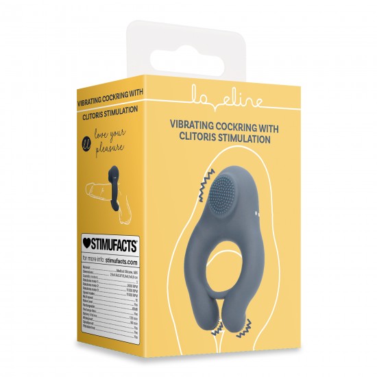 Anel Peniano vibratório com estimulação do clitóris Este anel peniano vibratório com estimulação do clitóris para casais apresenta vibrações intensas e foi projetado para proporcionar sensações prazerosas para ambos, com estimuladores sensíveis que estimula os testículos