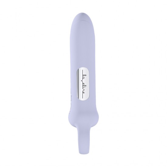 Vibrating Loop Grip Apresentamos o Vibrating Loop Grip da Loveline. Um massageador em formato de bala compacto, potente e suave, com 10 funções de vibração. Projetado com um laço de silicone macio para uma pegada segura e confortável. Cuida