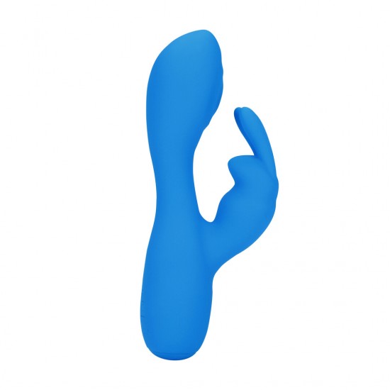 Descubra o Mini Vibrador Rabbit da Loveline. Um vibrador compacto em formato de coelho, projetado para manuseio confortável e controle fácil. Seu formato permite estimulação dupla de maneira simples e discreta. Com múlti