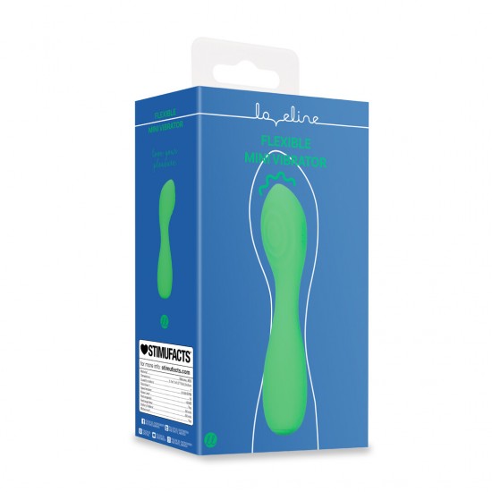 Descubra o Mini Vibrador Flexível da Loveline. Um vibrador compacto com design flexível que permite fácil posicionamento e manuseio confortável. Seu formato adaptável proporciona estimulação controlada e direcionada. Com