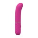 Apresentamos o Mini Vibrador Ponto G, um massajador compacto e elegantemente curvado, projetado para estimulação interna precisa e conforto no dia a dia. Seu formato suave e arredondado permite uma exploração controlada,