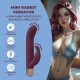 Apresentamos o Mini Vibrador Rabbit, um massajador compacto e elegantemente curvado, projetado para uma estimulação interna e externa equilibrada. Seu formato ergonômico e o estimulador externo flexível trabalham em conj