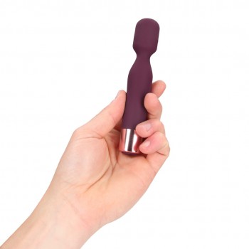 Mini Classic Wand Vibrator - Burgundy