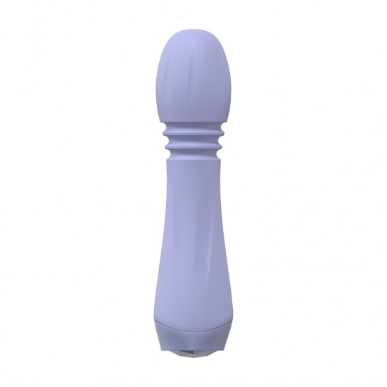 Apresentamos a Mini Varinha Flexível, um massajador compacto e com design elegante, criado para uma estimulação precisa e confortável. Seu formato suavemente contornado e a cabeça flexível permitem que a varinha se mova