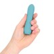 Apresentamos o Mini Vibrador, um massajador com formato elegante, projetado para uma estimulação suave e controlada. Seu formato levemente afilado e superfície lisa proporcionam uma pegada confortável e um toque macio e
