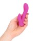 Apresentamos o Mini Vibrador Curved Rabbit, um massajador compacto e com design elegante, criado para uma estimulação interna e externa equilibrada. Seu formato suavemente curvado ajuda a atingir o ponto G, enquanto o es