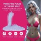 Apresentamos o Assento Vibratório com Pulsação e Impulso da Loveline, um assento de prazer mãos-livres projetado para ser colocado em superfícies planas, proporcionando conforto e controle durante o uso. A combinação de