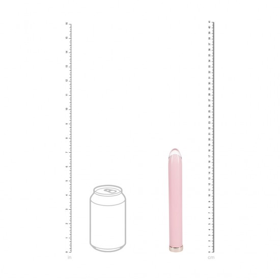 Apresentamos o Glass Vibe da Loveline, um vibrador de vidro liso e reto, projetado para estimulação clássica e conforto refinado. Feito de vidro premium, seguro para o corpo, oferece uma sensação firme e luxuosa que perm