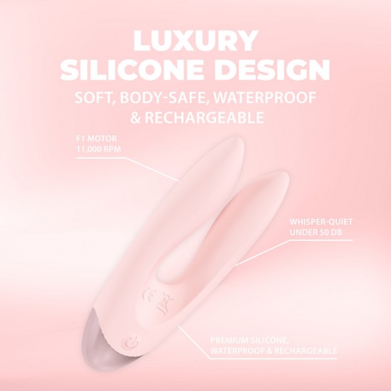 Da Coleção Loveline International, Paris, o Amour é o epítome da indulgência romântica, combinando design requintado com o potente desempenho de dois motores para criar uma sinfonia de sensações. Com 10 funções, este vib