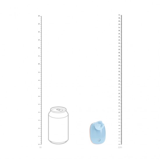 O Dreamsicle é um vibrador 2 em 1 com 5 modos de vibração e 5 modos de sucção, alimentado por um motor F1 avançado e pela tecnologia AirTap® para sensações mágicas. Recarregável e compacto, ele carrega e guarda em um est