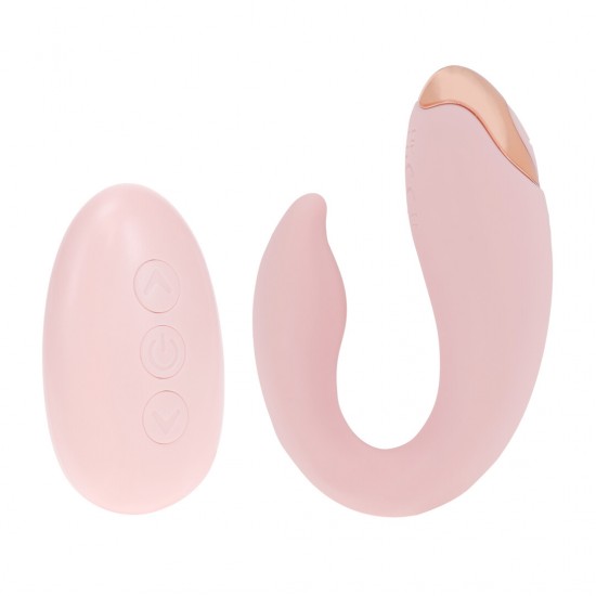 O Daydream é um vibrador com controle remoto, 10 funções para estimulação do ponto G e do clitóris, projetado para proporcionar o dobro do prazer. Equipado com um motor F1 avançado, ele carrega e pode ser guardado em um
