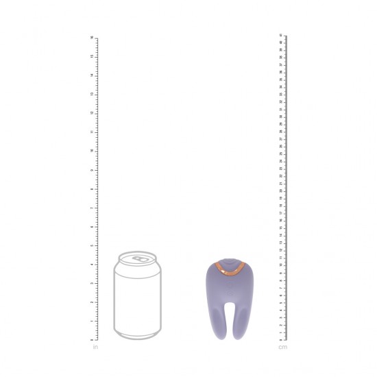 Bonnie é um vibrador versátil de dupla extremidade com 13 funções, alimentado por dois motores F1 avançados e um motor de vibração. Uma extremidade proporciona sensações incríveis de vibração (5 modos), enquanto a outra